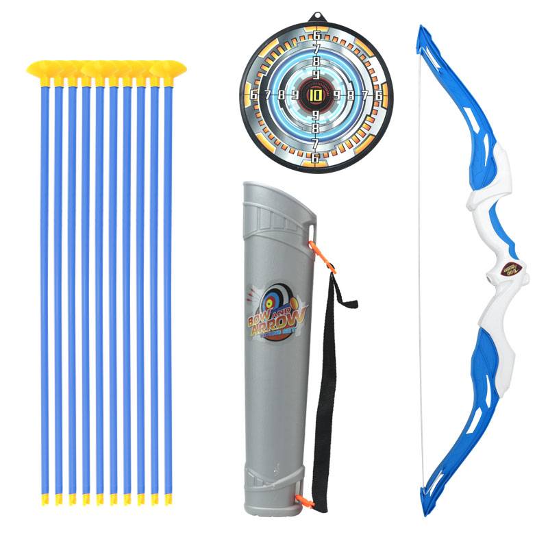 Second generation blue bow + 10 arrow + arrow + arrow target